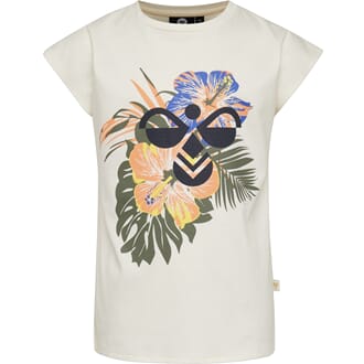 Oda T-Shirt S/S whisper white - Hummel