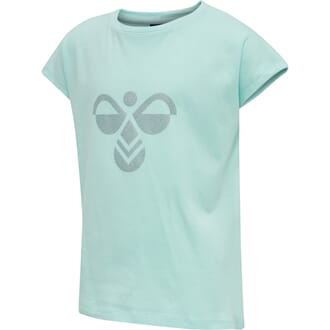 Diez T-Shirt S/S blue tint - Hummel