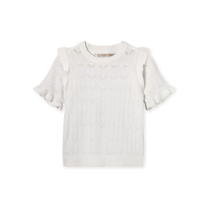 Sunny SS Blouse cloud dancer - Fliink