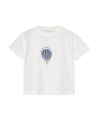 Sommer Balloon T-Shirt cloud dancer - Fliink