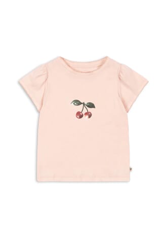 Famo Puff Tee cherries - Konges Sløjd