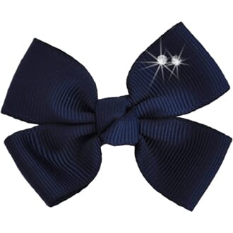Sløyfe medium Navy - Den lille prikken
