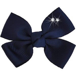 Sløyfe medium Navy - Den lille prikken