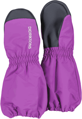 Shell Kids Gloves tulip purple - Didriksons