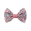 Small bowtie bow liberty Eloise C pink middle  - Milledeux