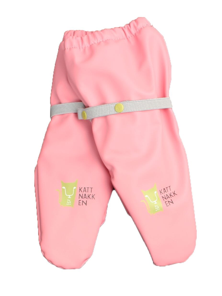 Rain mittens kari pink Kattnakken Rumpetroll