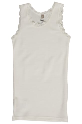 Singlet ull/bambus off white - Hust & Claire