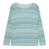 Abba genser ull/bambus milky mint - Hust & Claire