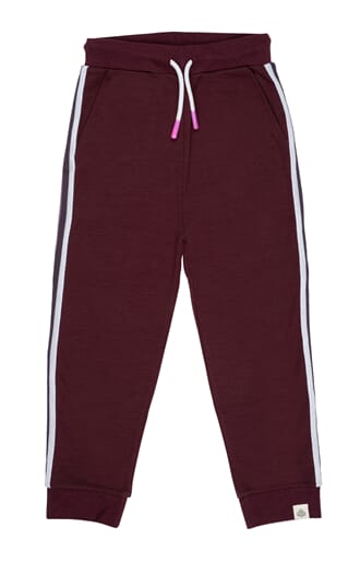 Morgen Wool Pant deep purple - Gullkorn