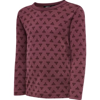 Vilmo T-Shirt L/S roan rouge - Hummel