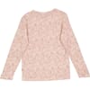 2153e-780 - Wool T-Shirt LS - 9056 ivory flowers - Extra 1