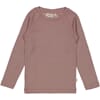 Wool T-Shirt dusty lilac - Wheat