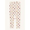 Laki leggings ull/bambus hjerter offwh - Hust & Claire