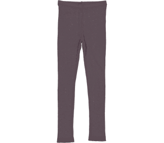 Leg Wool Pointelle plum - MarMar
