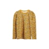Abbelin genser ull/bambus blomster canary - Hust & Claire