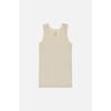 Fie Singlet ull/silke wheat mel  - Hust & Claire