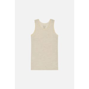 Fie Singlet ull/silke wheat mel  - Hust & Claire