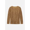 Genser ull/bambus blomster cinnamon - Hust & Claire