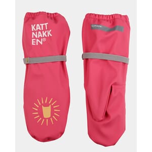 Regnvottar Superhelt superrosa - Kattnakken