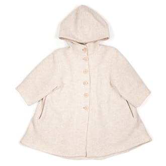 Poohx Coat Double Layer Wool Sand - Huttelihut
