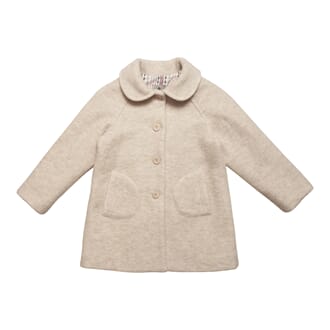 Siti Coat Wool sand - Huttelihut