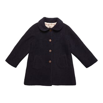 Siti Coat Wool navy - Huttelihut