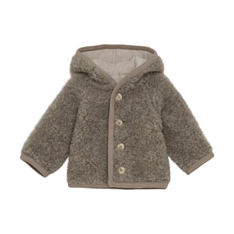 Jacket Pixie Wool Teddy camel mel - Huttelihut