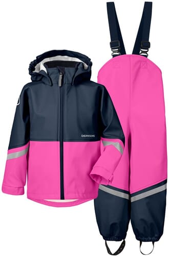 Waterman kids set plastic pink - Didriksons