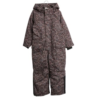 Snowsuit Vigge Tech Dot Flowers - Wheat
