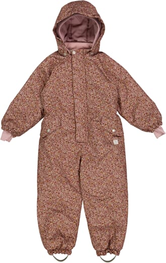 Snowsuit Miko Tech wood rose flowers - Wheat