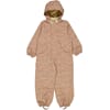 Suit Masi Tech barely beige flowers - Wheat