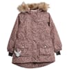 Jacket Mathilde Tech rose flowers - Wheat