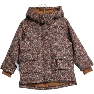 Jacket Esther Tech Dot Flowers - Wheat