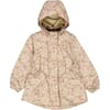 Jacket Ada Tech stone flowers - Wheat