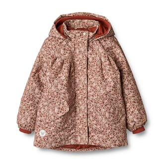 Jacket Mimmi rose dust flowers - Wheat
