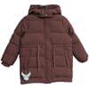 Down Jacket Kamma eggplant melange - Wheat