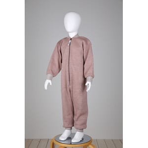 Overall wool knit offwhite/dusty pink - Kivat