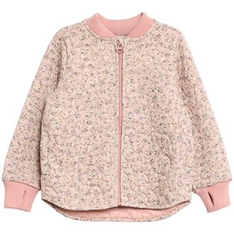 Thermo Jacket Loui eggshell flowers - Wheat