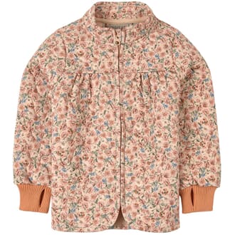 Thermo Jacket Thilde alabaster flowers - Wheat