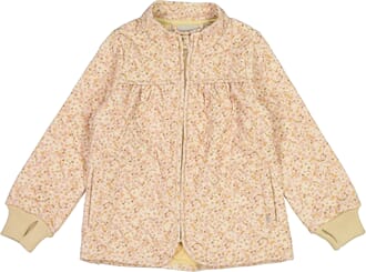 Thermo Jacket Thilde soft beige flowers - Wheat