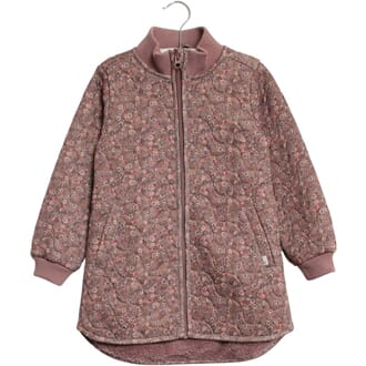 Thermo Jacket Hallie rouge flowers - Wheat