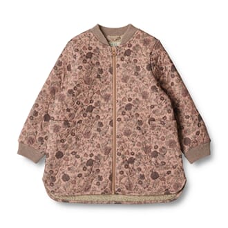 Thermo Jacket Helga rose flowers - Wheat