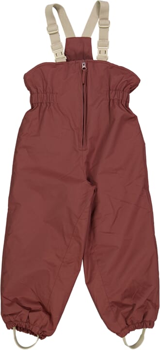 Ski Pants Sal Tech maroon - Wheat