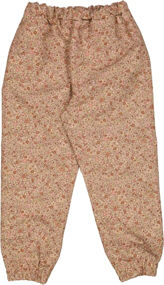 Outdoor Pants Robin Tech barely beige flowers - Wheat