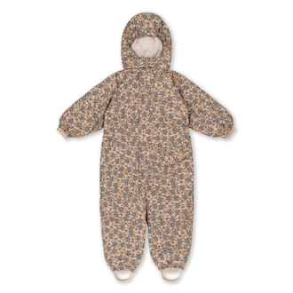 Nohr Snowsuit Deux Print orangery beige - Konges Sløjd