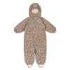 Nohr Snowsuit Deux Print orangery beige - Konges Sløjd