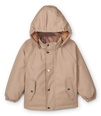 Ivy rainwear set w/ padding dark rose - Liewood