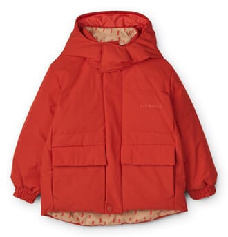 Paloma puffer jacket graphic /tuscany rose - Liewood