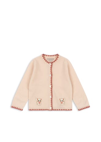 Collette Cardigan rosey - Konges Sløjd