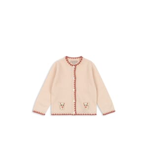 Collette Cardigan rosey - Konges Sløjd